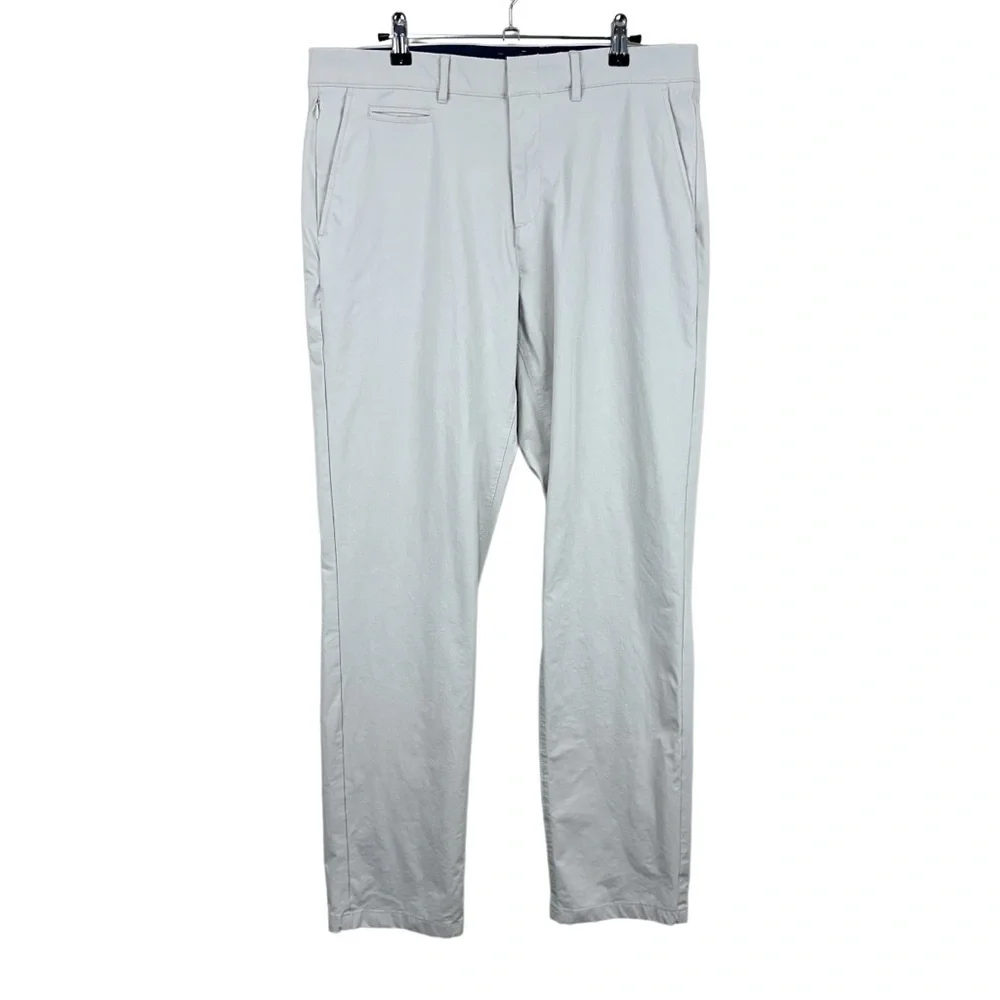 NWOT J. Crew 770 Straight Fit Tech Pants Stone Sz 34 x 32